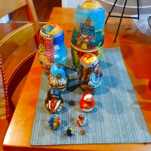 S/ack dolls there's 10 of them,ever seen nothing like it made in. GERMANY  RARE